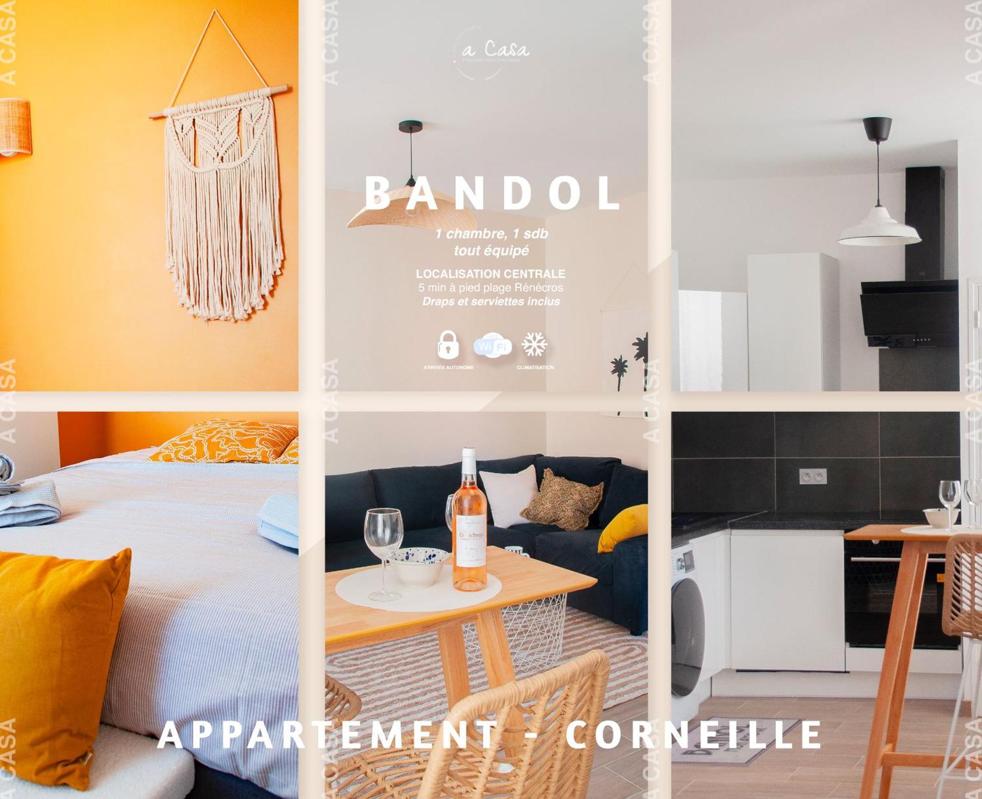 Bandol - Appartement Corneille Екстериор снимка